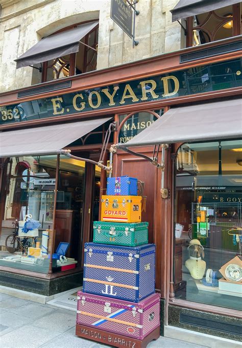 goyard paris location|buying goyard in paris.